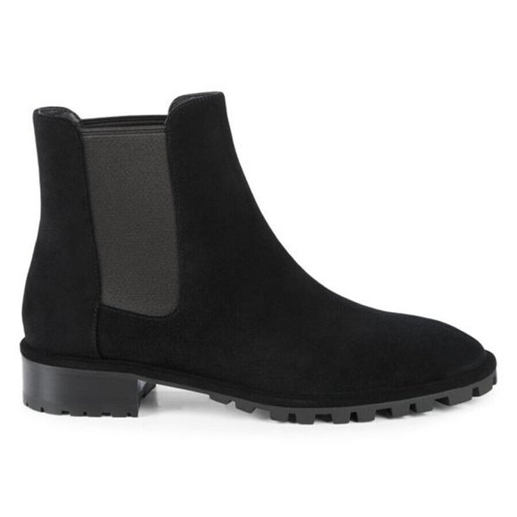 New! STUART WEITZMAN Laine Suede Chelsea Boots Size 7 DD327